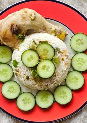 Foto resep Nasi Ayam Hainan dengan panci