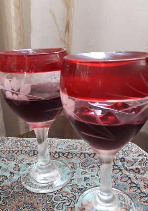 عکسی از دستور ژله میان تهی 😍😍😍