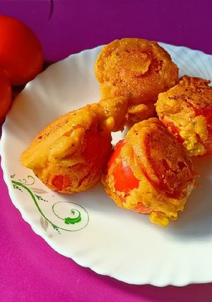 টমেটোর বড়া (Tomator bara recipe in Bengali) রেসিপির প্রধান ছবি