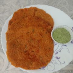 A picture of Leftover rotis ghavne(chilla).