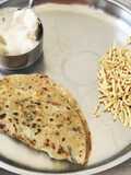 Bottle Gourd stuffed paratha