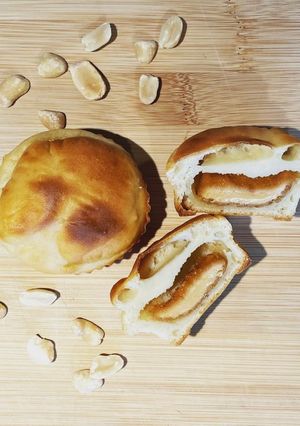 Une photo de Muffin coeur fondant beurre de cacahuète