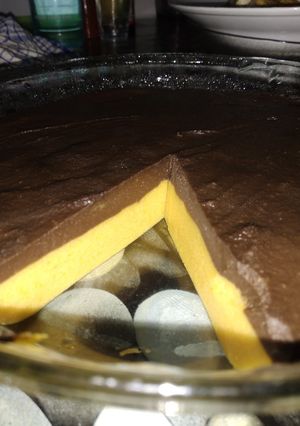 Foto resep Puding Labu Lapis Coklat