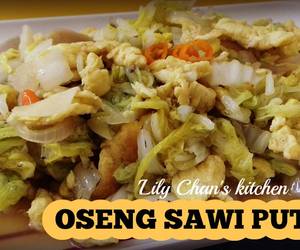 Resep mudah OSENG SAWI PUTIH ala LC Paling Enak