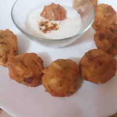 Macaroni pakora A picture of Macaroni pakora.