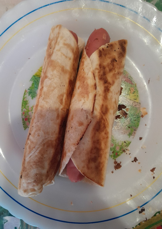 Una foto de Salchichas envueltas