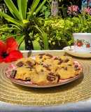Galletitas con chocolate y pasas