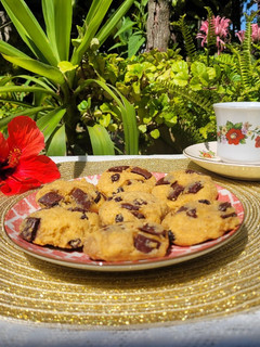 Una foto de Galletitas con chocolate y pasas
