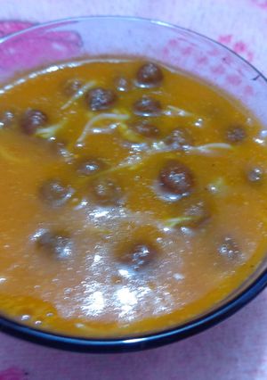 A picture of Healthy sprout soup.