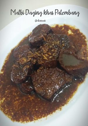 Foto resep Malbi Daging khas Palembang