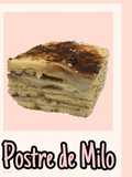 Postre de milo