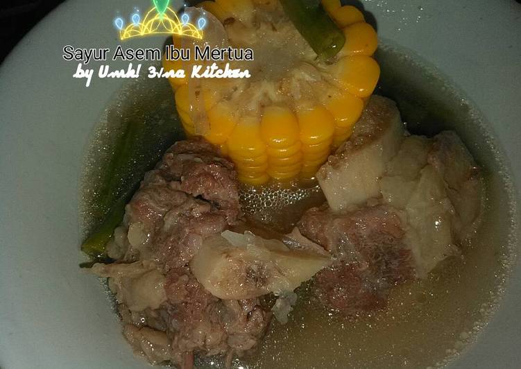 Resep Sayur Asem Iga Sapi Ala Ibu Mertua yang Menggugah Selera