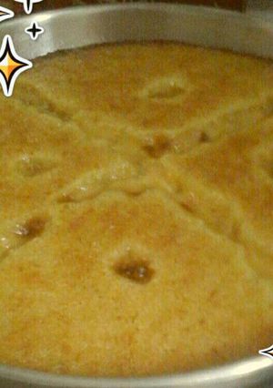 صورة لوصفة بسبوسة بالقشطة طرية وجميلة زي المحلات