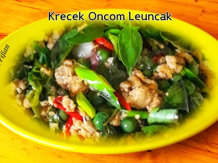 Langkah Gampang Menyiapkan Resep Krecek Oncom Leuncak yang Menggugah Selera Anti Ribet, Menggugah Selera