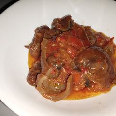 A picture of Cow Skin (Pomo) sauce.
