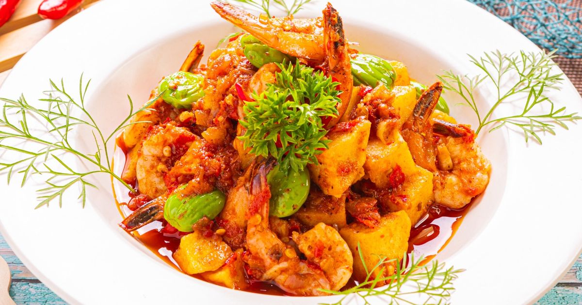 Resep Balado Udang Petai