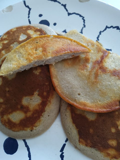 Una foto de Tortitas de plátano