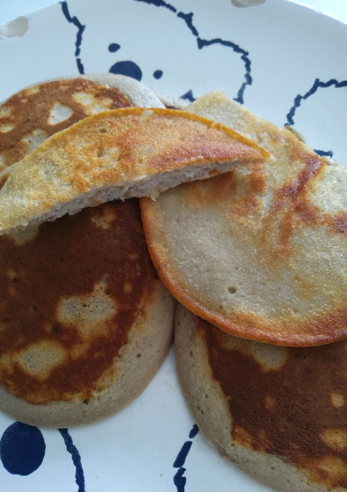 Una foto de Tortitas de plátano