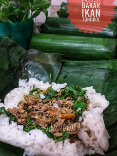 Foto resep Nasi Bakar Ikan Tongkol