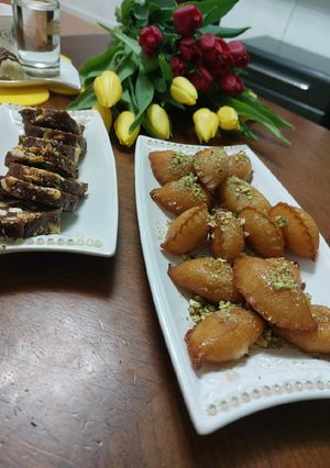 صورة لوصفة مخدات السميد