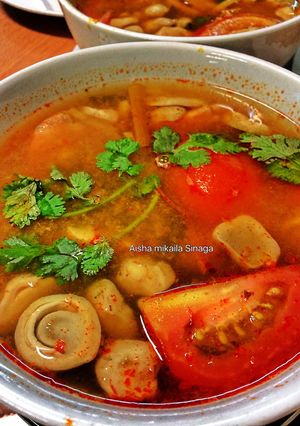 Foto resep Tomyam Udang pedas