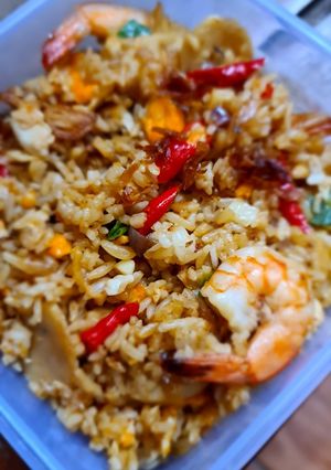 Foto resep Nasi Goreng Seafood ala Solaria