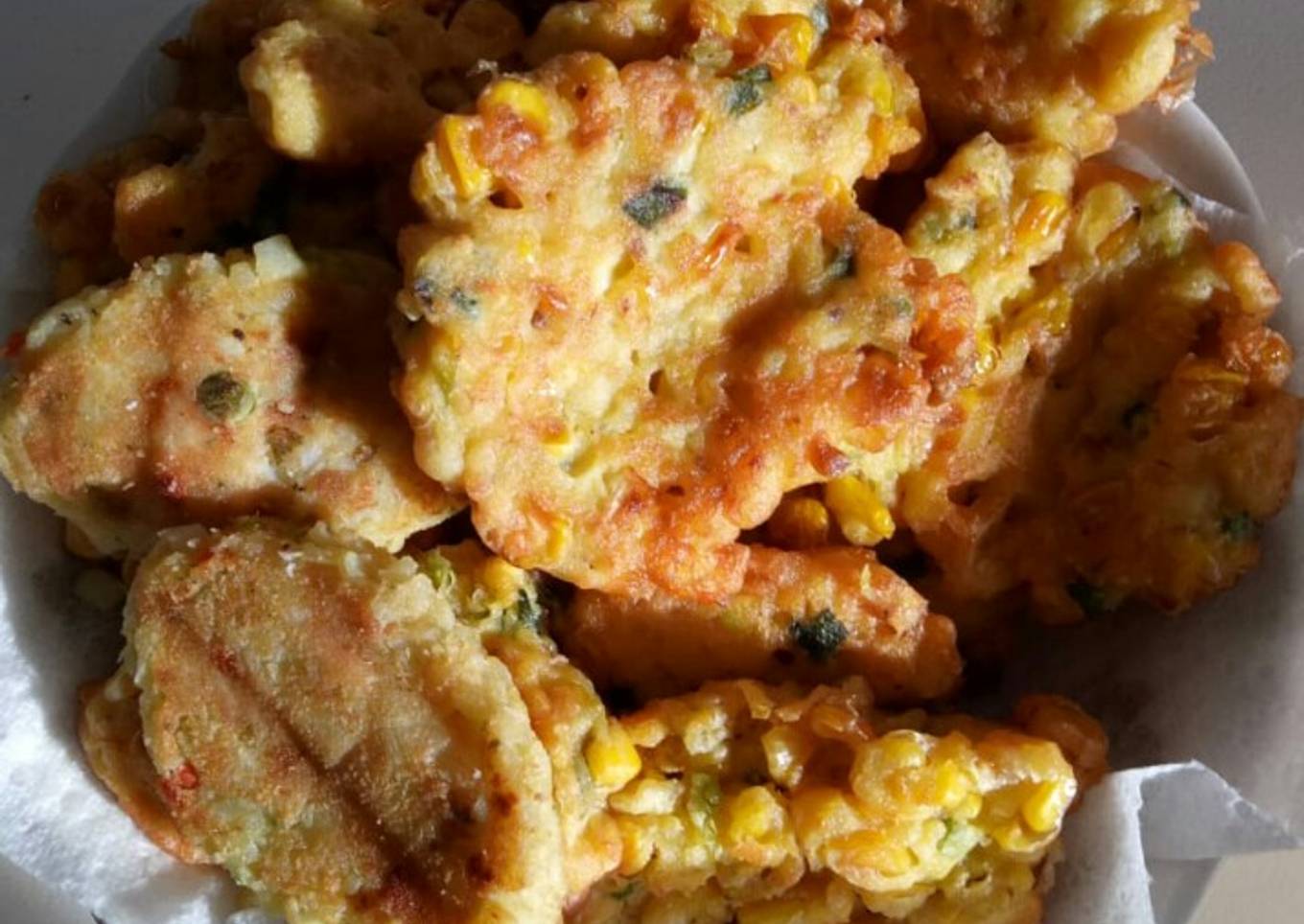 Corn Fritter (Perkedel Jagung) *Vegetarian, Vegan