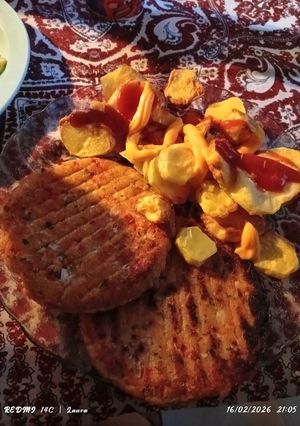 Una foto de Medallones de pescado frito