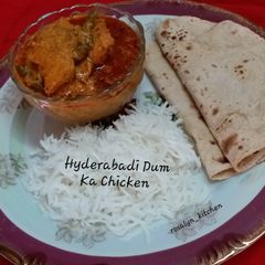 Hyderabadi Dum Ka Chicken (Restaurant Style) A picture of Hyderabadi Dum Ka Chicken (Restaurant Style).