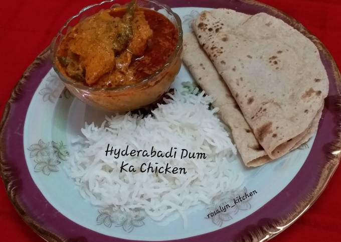 Recipe of Perfect Hyderabadi Dum Ka Chicken (Restaurant Style)