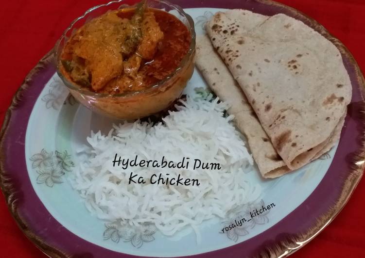 Simple Way to Make Quick Hyderabadi Dum Ka Chicken (Restaurant Style)