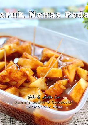 Gambar Jeruk Pedas Nenas
