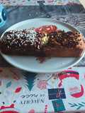 Plum cake bicolore senza uova