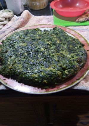 Una foto de Tarta de espinaca