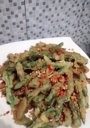 Foto resep Buncis goreng singapore 😁😅