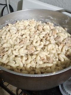 Una foto de María - Una ensalada de macarones fácil de hacer delicioso 😋