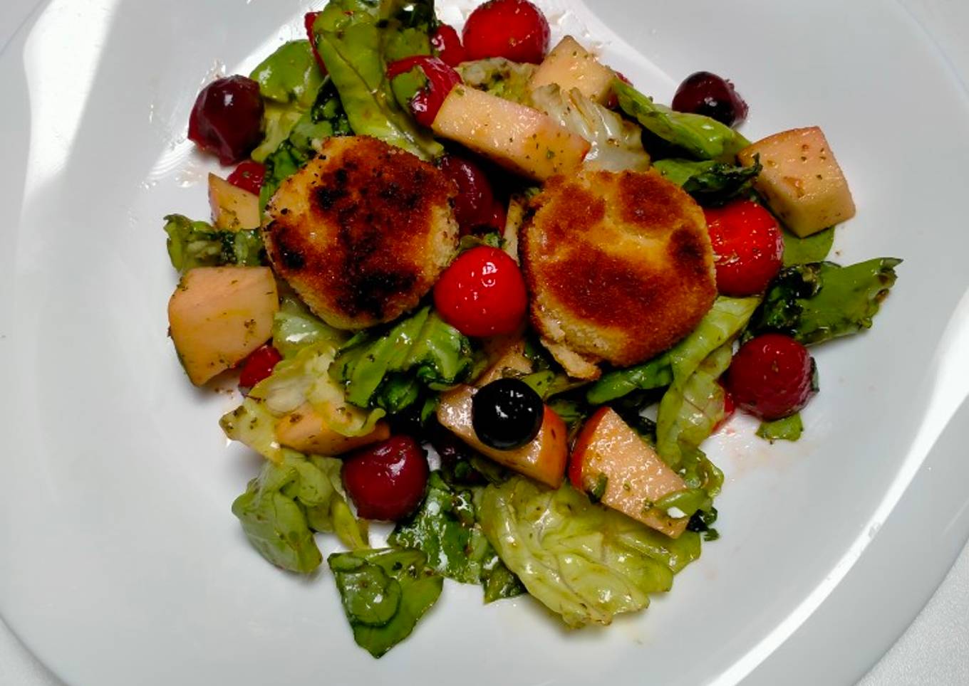 Recipe of Homemade Salade et chèvre chaud