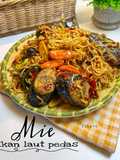 Mie ikan laut pedas