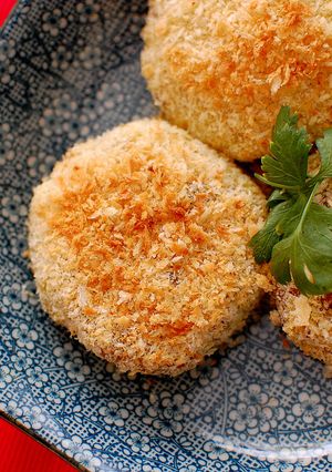 免炸咖哩可樂餅【超簡易版本】 的食譜成品照片