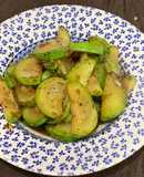 Bầu kho dầu hào chay