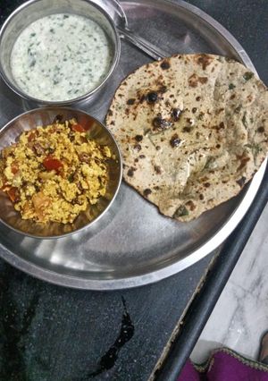 A picture of Paneer Bhurji.