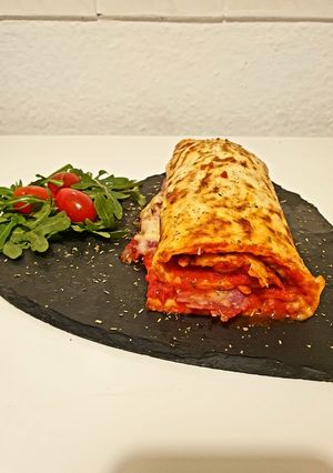 Low-Carb Pizzarolle Rezepthauptbild