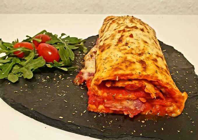 Low-Carb Pizzarolle