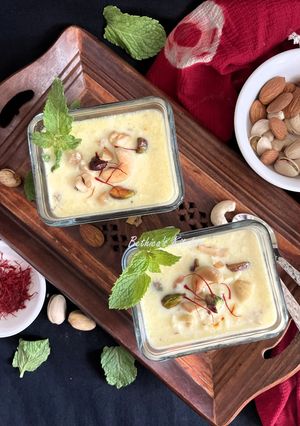 A picture of Narkel Er Payesh (Coconut Kheer / Pudding - Bong style).