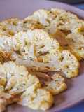 Filetes de coliflor al horno