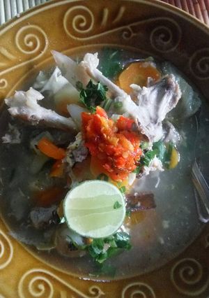 Foto resep Sop tulang ayam