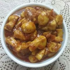 A picture of Mushroom masala.