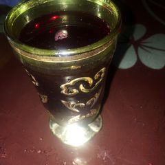 A picture of Pineapple peel hibicus drink🍍🍷🥤.