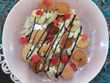 سالاد میوه با پنکیک سکه ای🥞