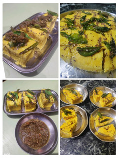 खमण ढोकला (Khaman Dhokla recipe in Hindi) रेसिपी मुख्य फोटो
